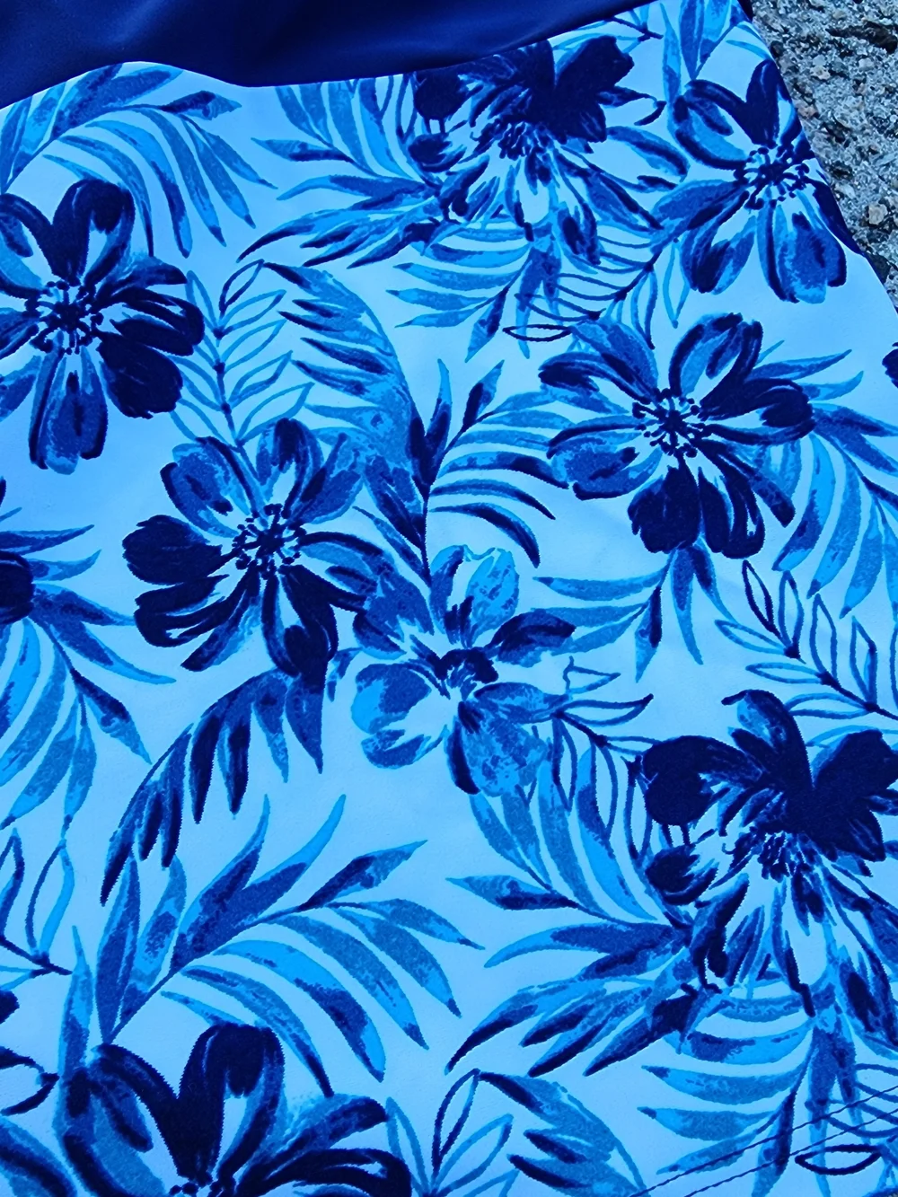 Cabana Life x Talbots Seychelles Blue Lace-Up Beach Dress UPF 50+ size Small